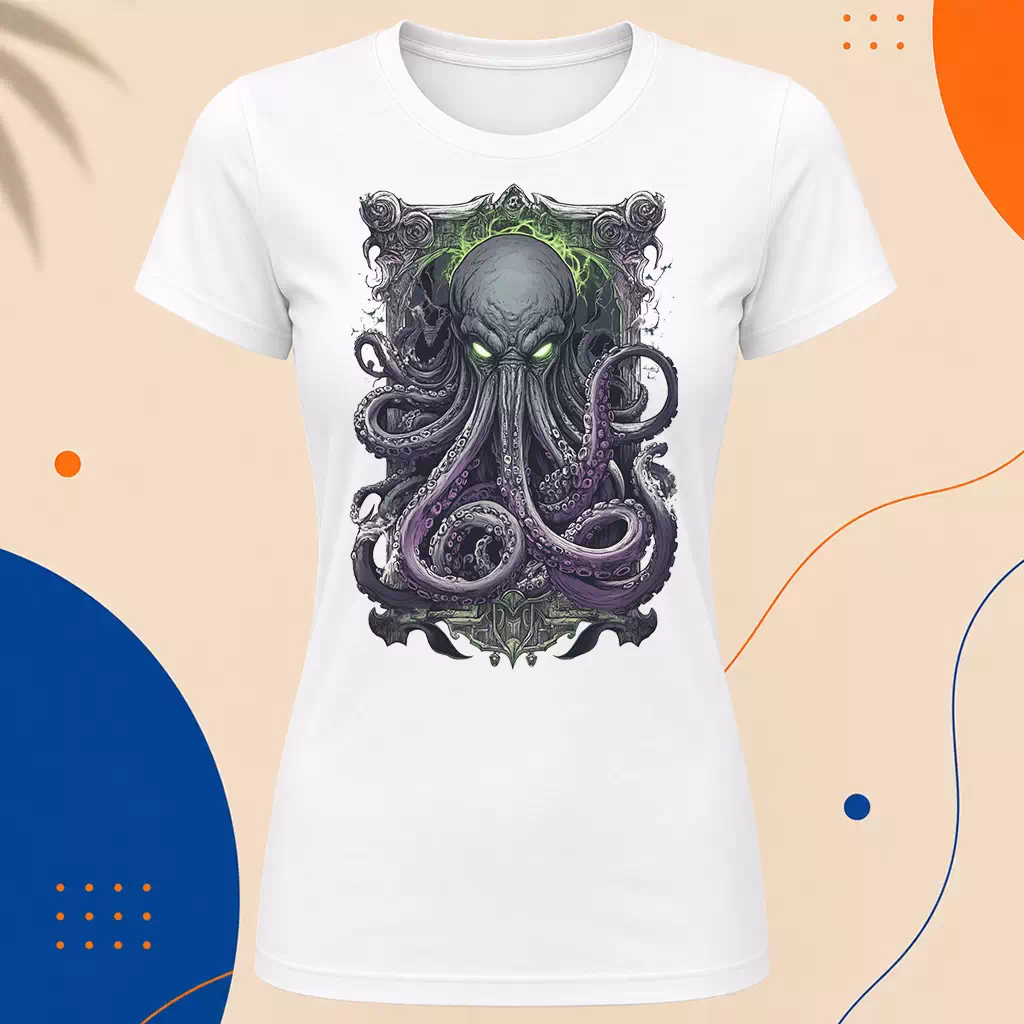 Dámské tričko - Cthulhu - Stíny pod hladinou
